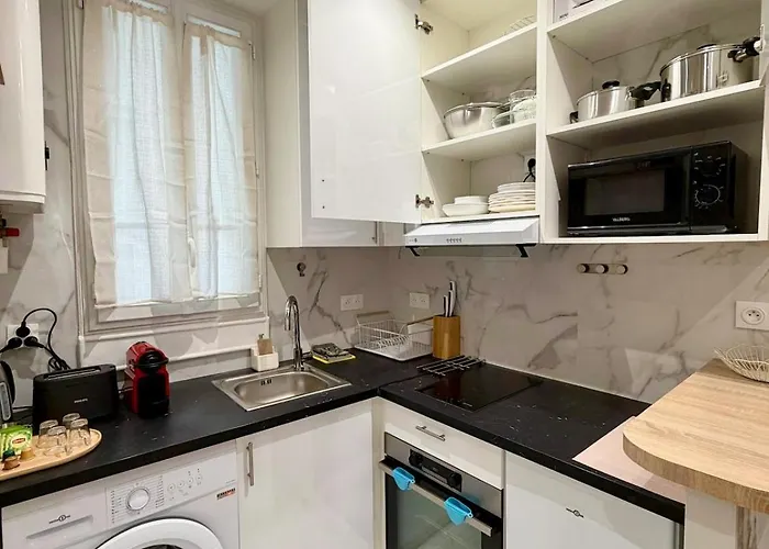 Bright In Center Butte Aux Cailles Metro 7 & 14 アパート *