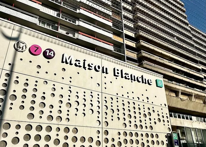 Bright In Center Butte Aux Cailles Metro 7 & 14 アパート